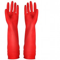  Latex PVC Flock lined Hand Gloves For Gardening