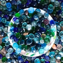 10 - 20 mm Glass Pebble 450 Grams
