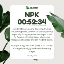 NPK 00-52-34 200 Grams