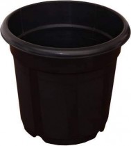 7 Inch Nursery Black Pot 