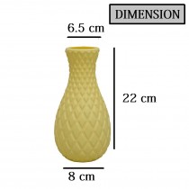 Reno Vase Yellow Colour