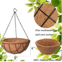 Coir Fiber Basket 8 Inch