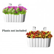 Double Hook Railing Planter Assorted Color