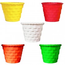 12 Inch Brick pot -White color