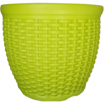 8 inch matt classic pot green colour