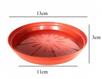 4 Inch Plastic bottom tray 