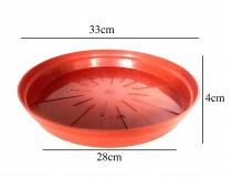 12 Inch Plastic bottom tray  