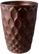 10 inch royal pot brown colour