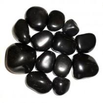20-40 mm black polished pebbles 1 kg