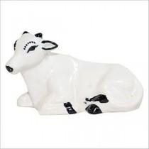 Miniature toys cow