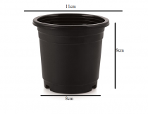 4 Inch Nursery Black Pot 