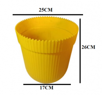 10 Inch Plastic Rim pot