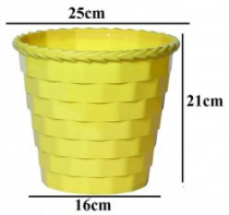 10 Inch Brick Pot Assorted Color