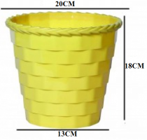 8 Inch Brick pot-Assorted Color