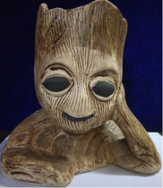 Groot ceramic pot 