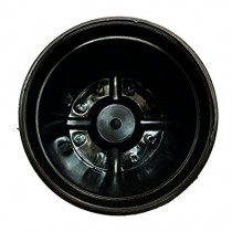 8 Inch Nursery Black pot 
