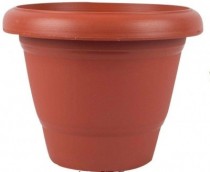 18 Inch Plastic Pot -Brown colour