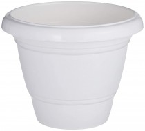 18 Inch Plastic Pot -white colour