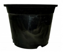 12 Inch Nursery Black Pot 