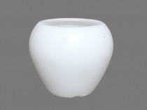 12 Inch Apple pot -white coior 