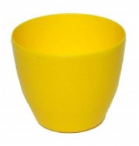 5 inch Cool pots yellow colour 