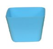 5 inch Square pot blue colour