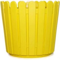 11 Inch Fence pot -yellow colour
