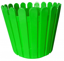 11 Inch Fence pot -green colour