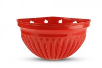 12 Inch Corner Wall Lovely Pot -red colour
