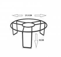Flower Pot Stand, Height-10cm & Diameter– 21.5 cm
