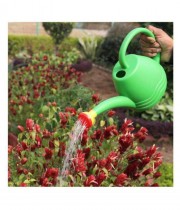 Alkarty 1.8 LTR Watering Can for Plants/Gardens (Green)