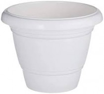 Eco Pot Milky White 10 inch
