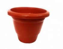 14 Inch Eco Semi Pot Terracotta color 