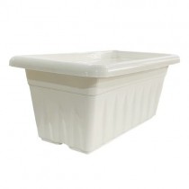 24 Inch Supreme Window Planter White Color