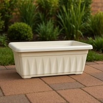 24 Inch Supreme Window Planter White Color