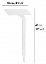 16 inch Plant Tag white colour 