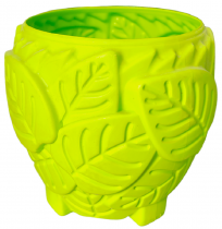 10 inch Leaf Pot green colour