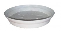 6 Inch Plastic Pot Bottom Trays -White colour