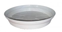 6 Inch Round Pot Bottom Tray -White colour