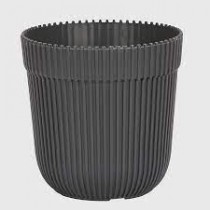 5 inch Rim pot black colour